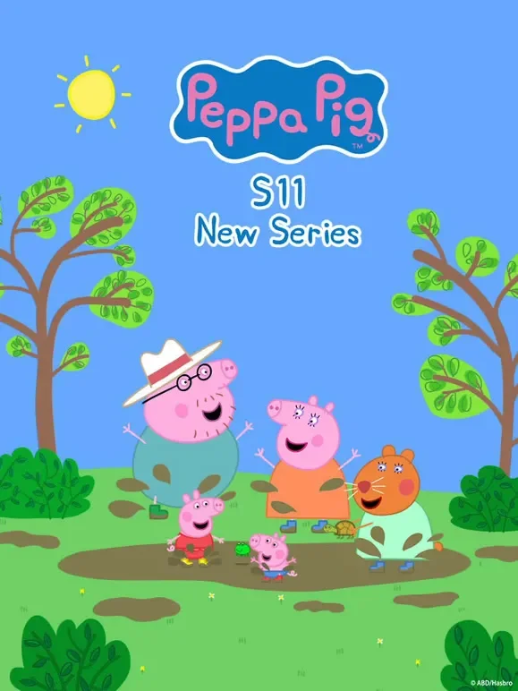 小猪佩奇 第11季 英文版动漫海报