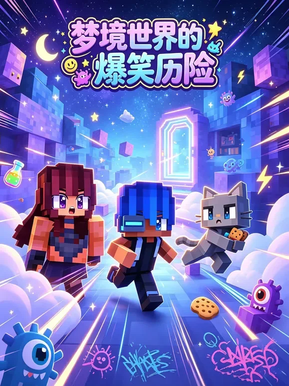 梦境世界的爆笑历险动漫海报