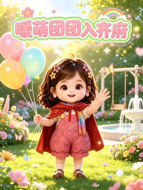暖萌团团入齐府动漫海报