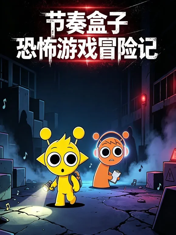 节奏盒子恐怖游戏冒险记动漫海报