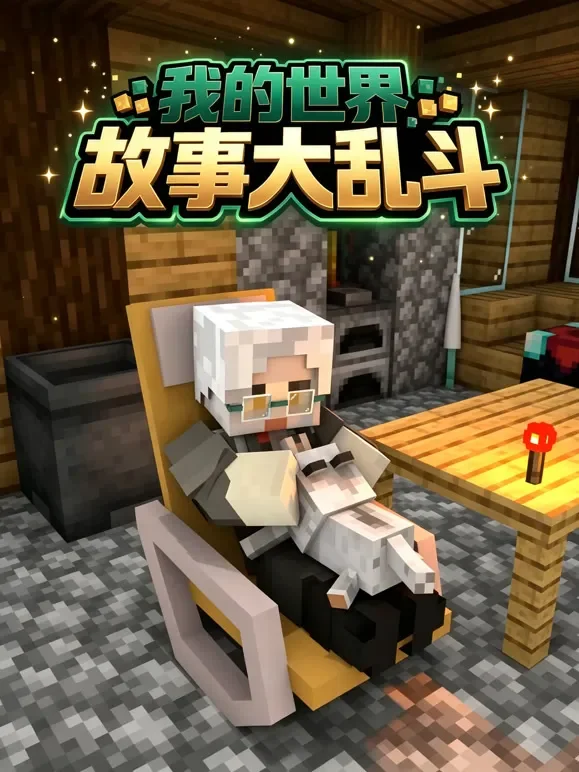 我的世界故事大乱斗动漫海报