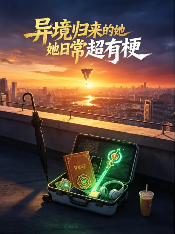 异境归来的她日常超有梗动漫海报