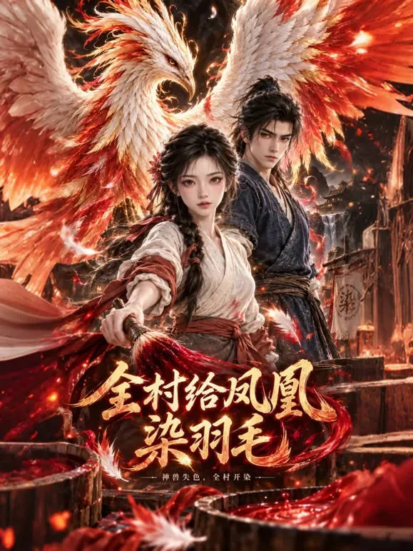 全村给凤凰染羽毛动漫海报
