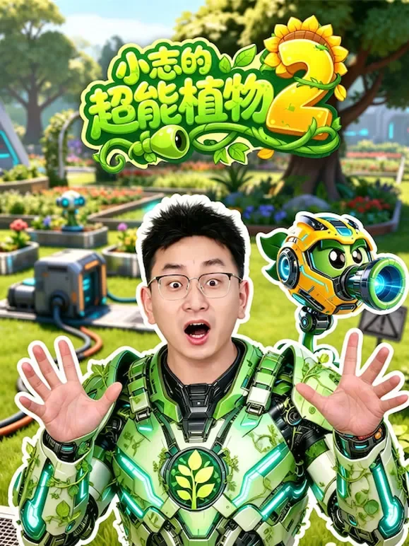 小志的超能植物 第2季动漫海报