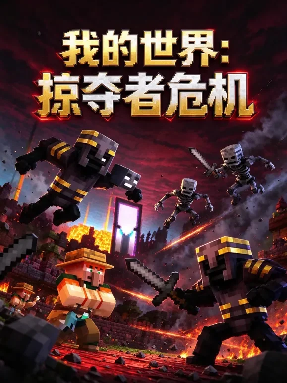我的世界：掠夺者危机动漫海报