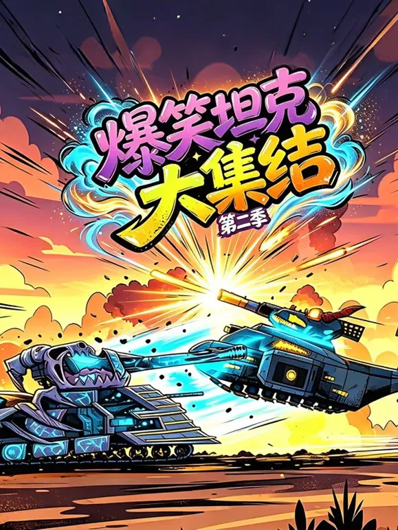 爆笑坦克大集结第二季动漫海报