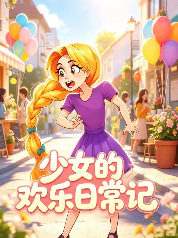 少女的欢乐日常记动漫海报