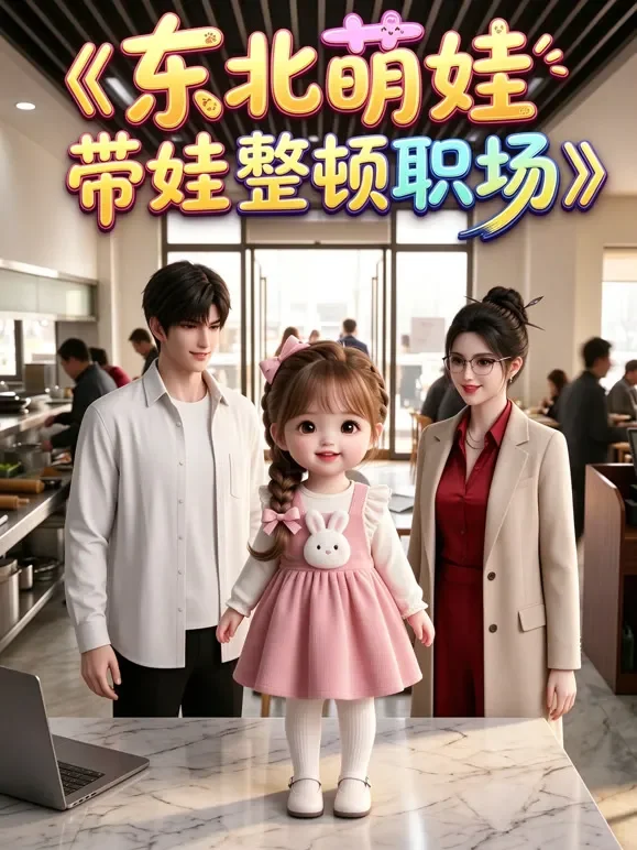 东北萌娃带娃整顿职场动漫海报