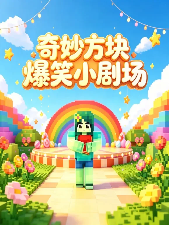 奇妙方块爆笑小剧场动漫海报