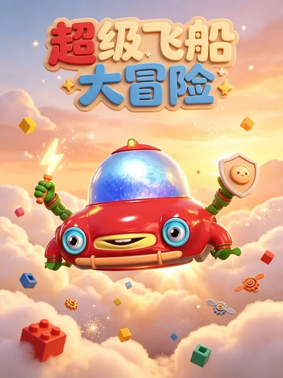超级飞船大冒险动漫海报