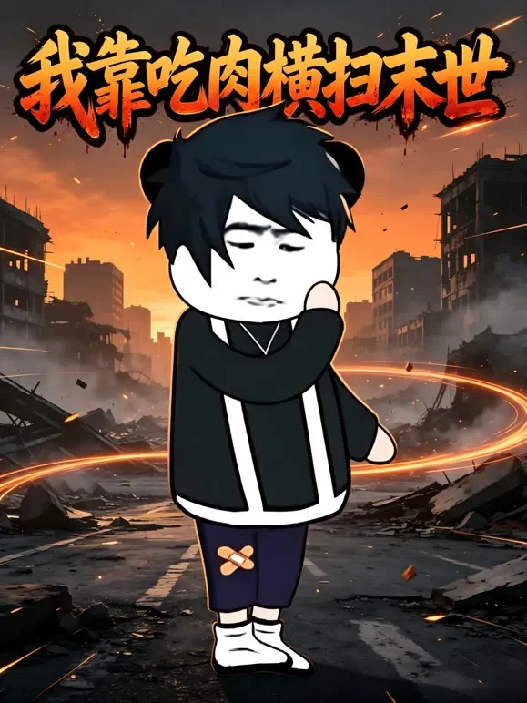 我靠吃肉横扫末世动漫海报