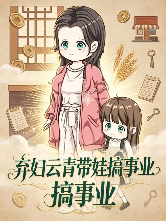 弃妇云青带娃搞事业动漫海报