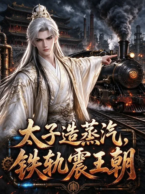 太子造蒸汽，铁轨震王朝动漫海报