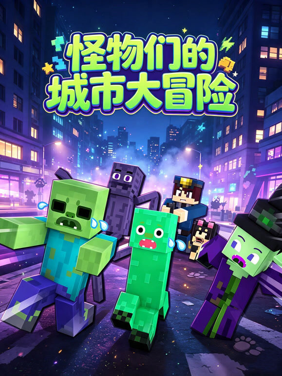 怪物们的城市大冒险
