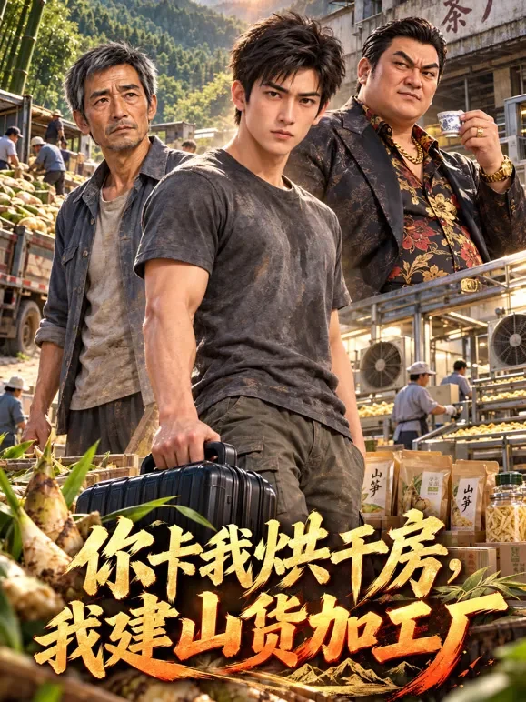 你卡我烘干房，我建山货加工厂动漫海报