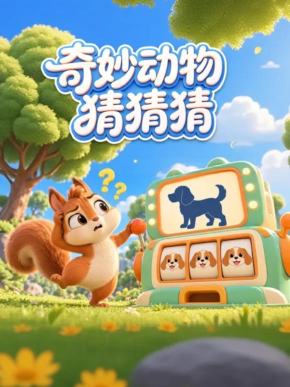 奇妙动物猜猜猜动漫海报