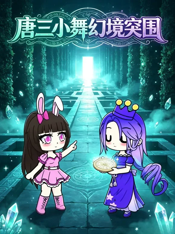 唐三小舞幻境突围动漫海报