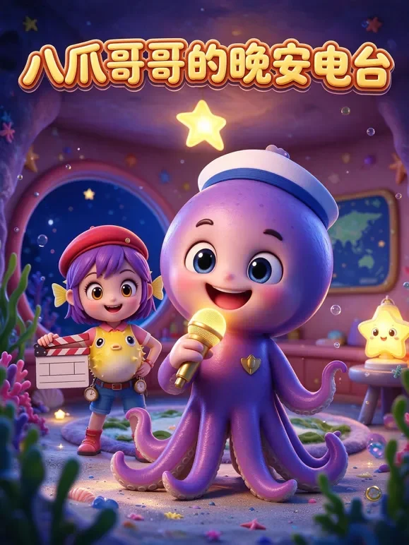 八爪哥哥的晚安电台动漫海报