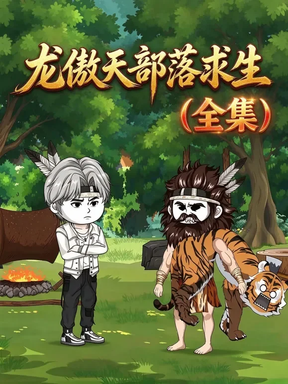 龙傲天部落求生动漫海报