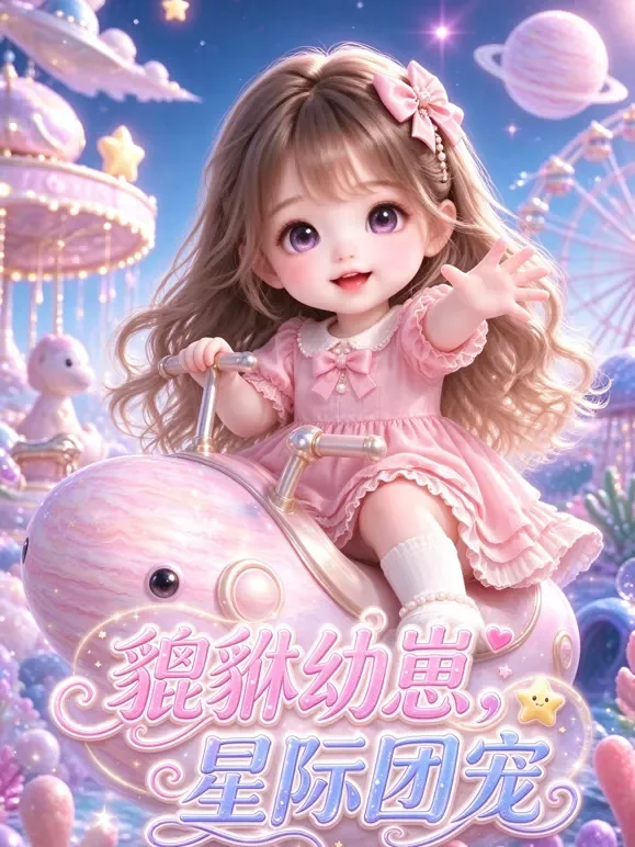 貔貅幼崽，星际团宠动漫海报
