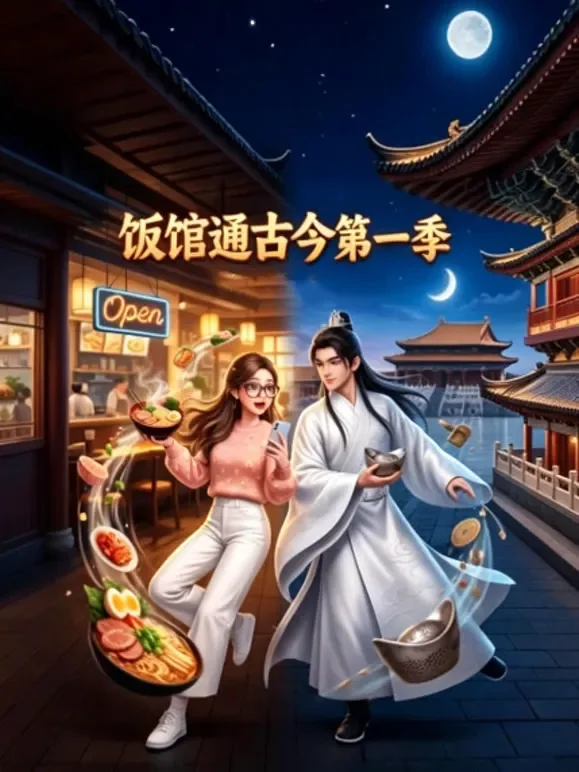 饭馆通古今第一季动漫海报