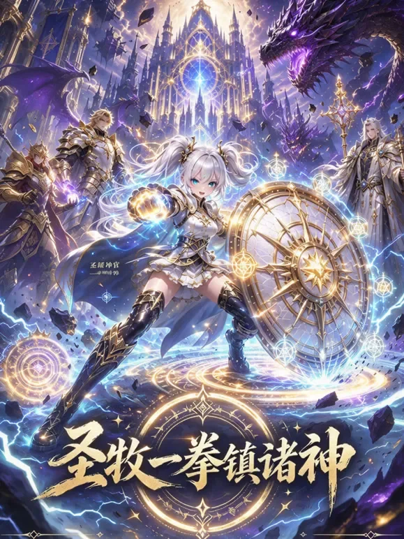 圣牧一拳镇诸神动漫海报