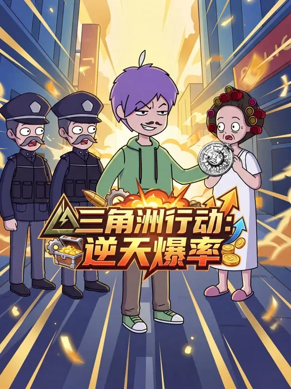 三角洲行动：逆天爆率动漫海报