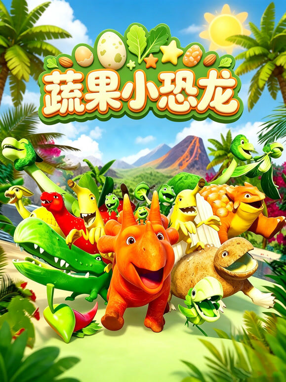 蔬果小恐龙