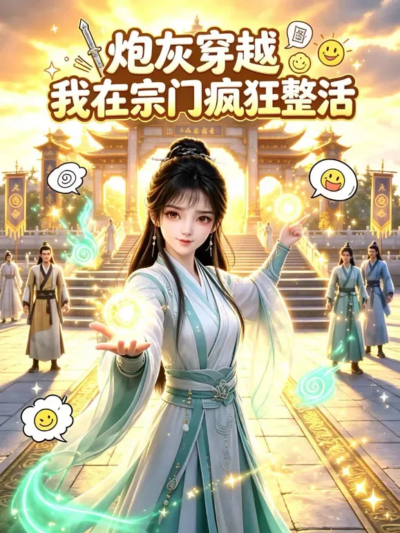 炮灰穿越：我在宗门疯狂整活动漫海报