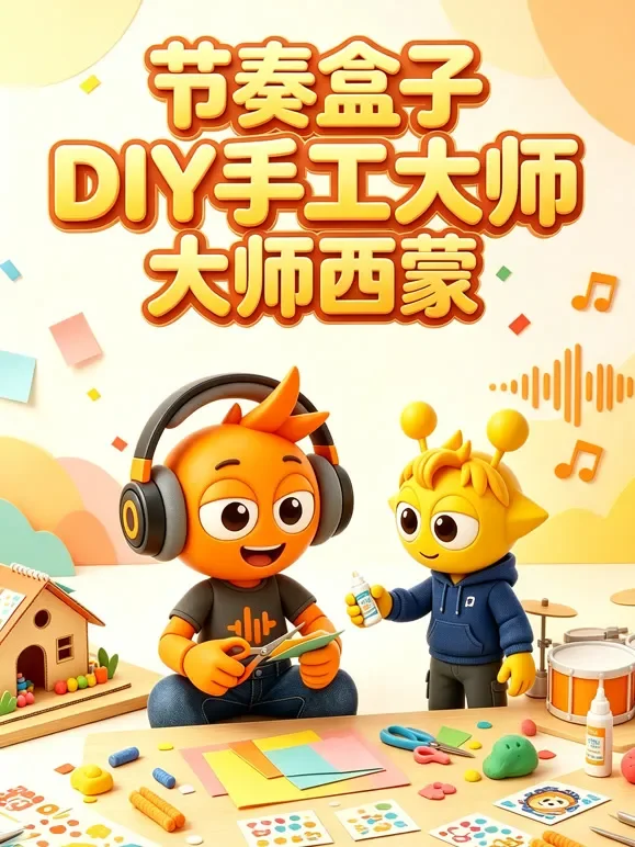 节奏盒子DIY手工大师西蒙动漫海报