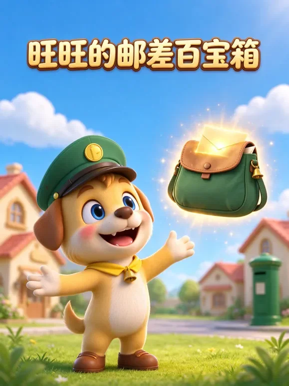 旺旺的邮差百宝箱动漫海报