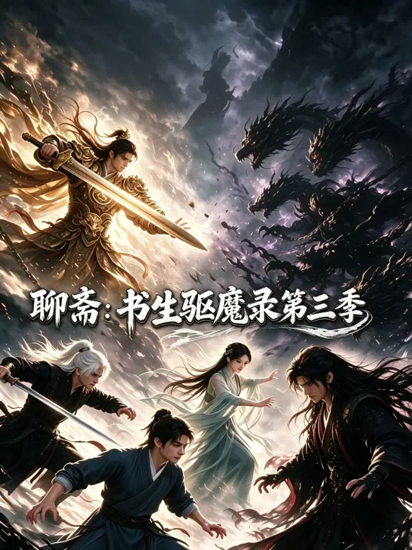 聊斋：书生驱魔录第三季动漫海报