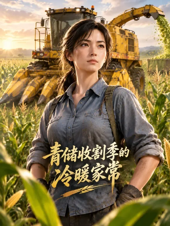 青储收割季的冷暖家常动漫海报