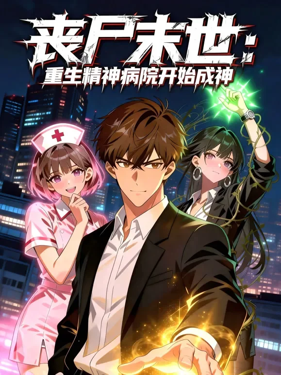 丧尸末世：重生精神病院开始成神！动态漫画动漫海报