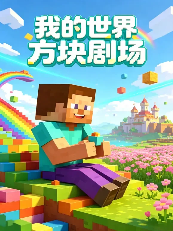 我的世界方块剧场动漫海报