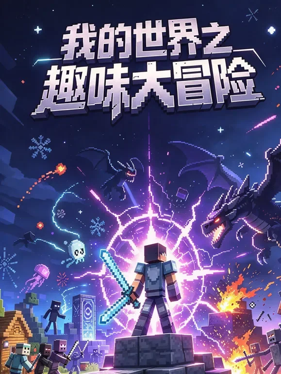 我的世界之趣味大冒险动漫海报