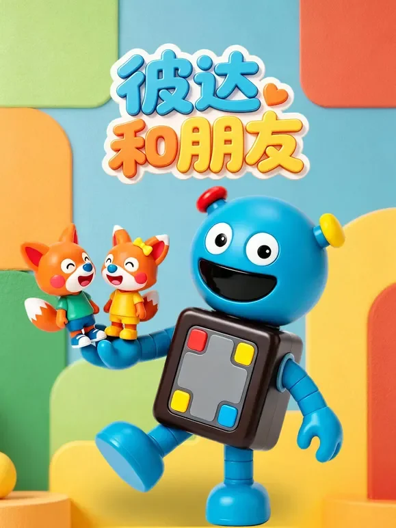 彼达和朋友动漫海报