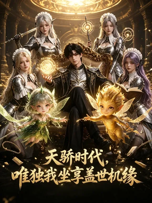 天骄时代，唯独我坐享盖世机缘动漫海报