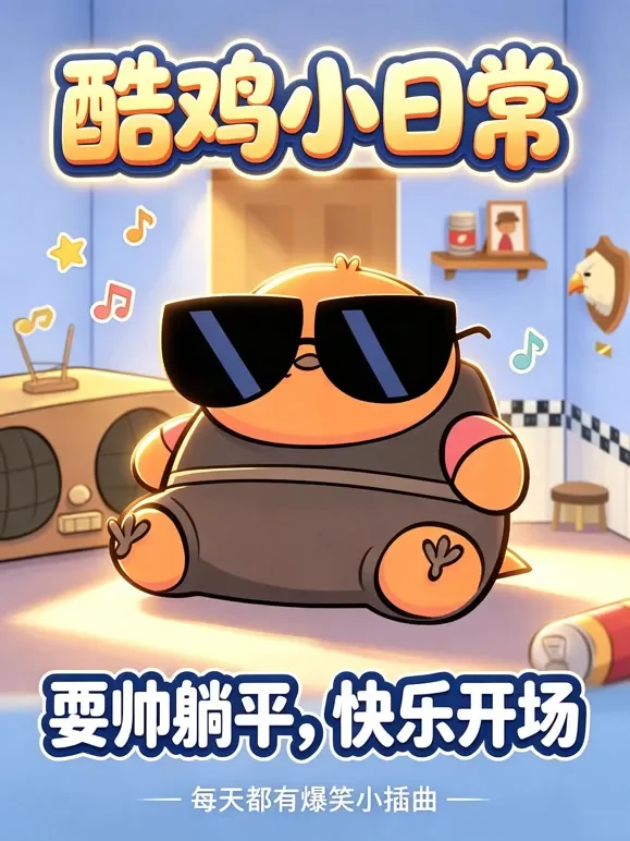 酷鸡小日常动漫海报