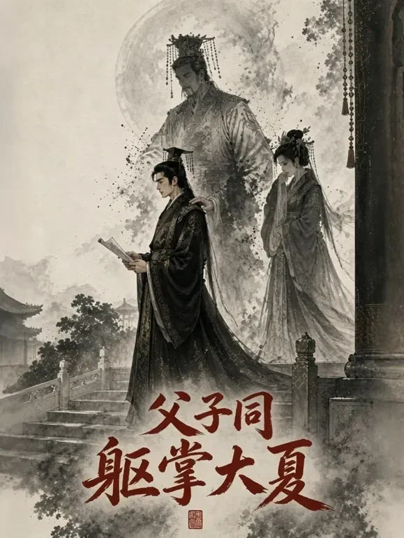 父子同躯掌大夏动漫海报