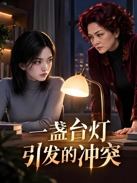 一盏台灯引发的冲突动漫海报
