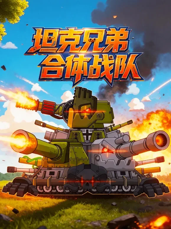 坦克兄弟合体战队动漫海报