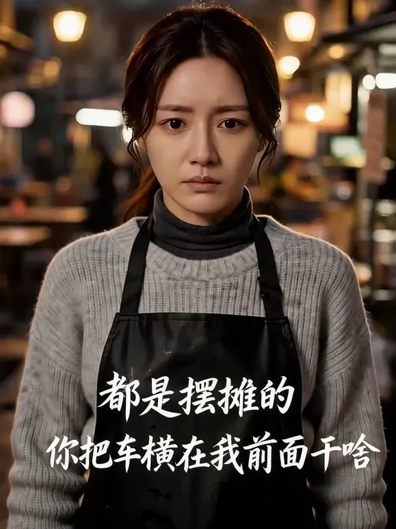 都是摆摊的，你把车横在我前面干嘛动漫海报