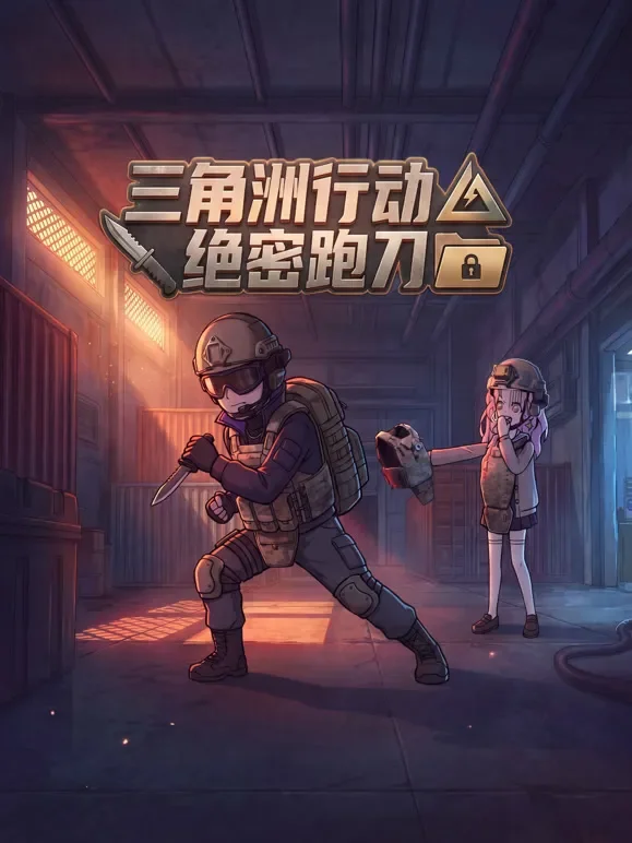 三角洲行动：绝密跑刀动漫海报