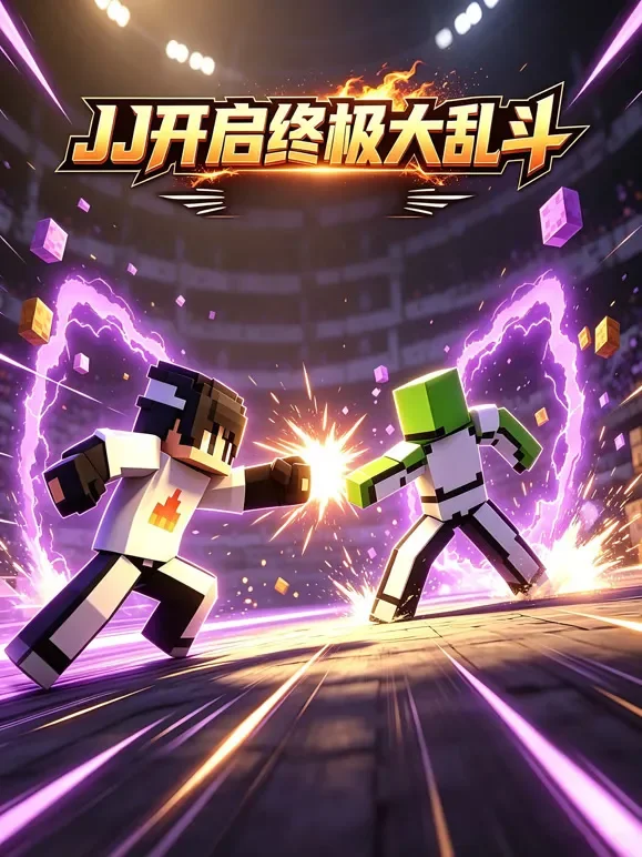 JJ开启终极大乱斗动漫海报