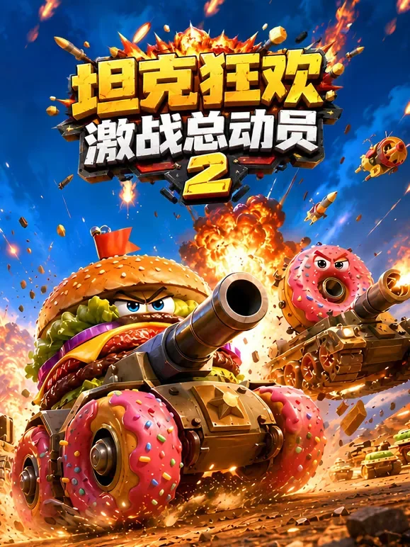 坦克狂欢激战总动员 第2季动漫海报