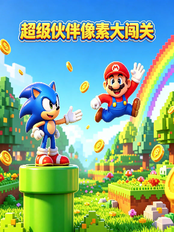 超级伙伴像素大闯关