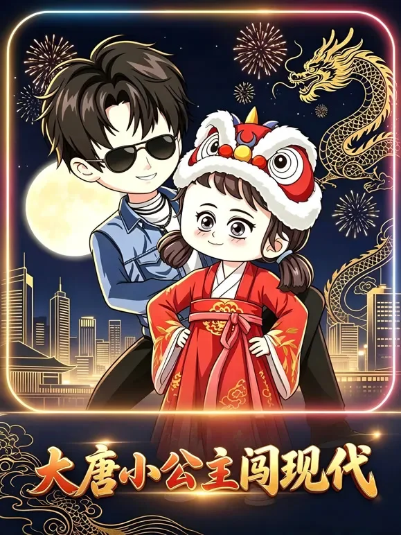 大唐小公主闯现代动漫海报