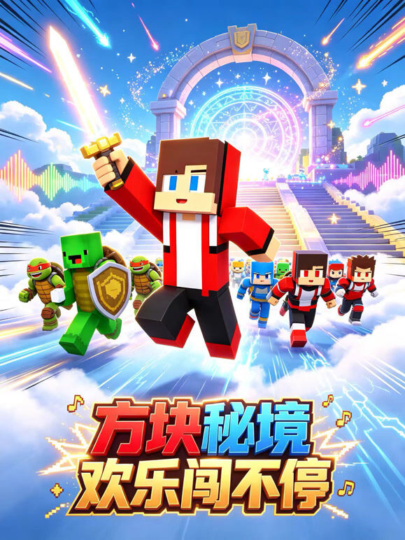 方块秘境欢乐闯不停