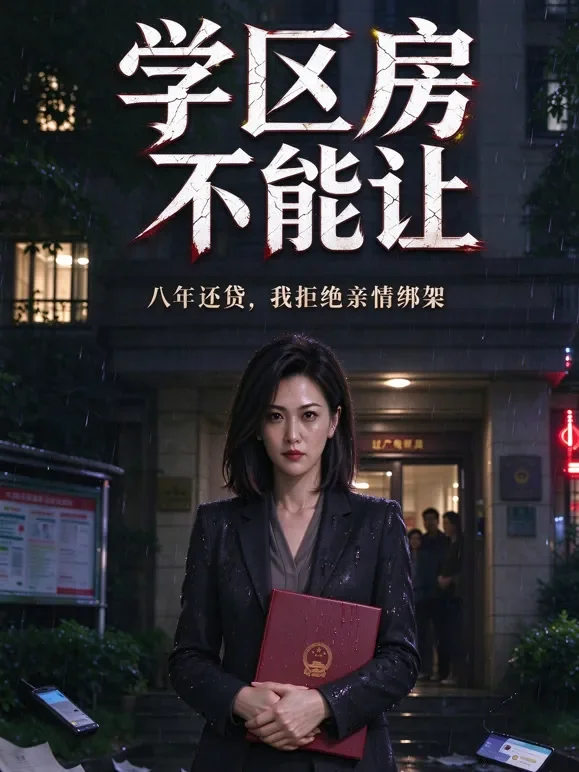 学区房不能让动漫海报